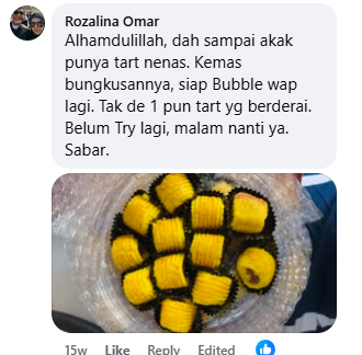 06-sweeto tart nenas gulung cheese bunga